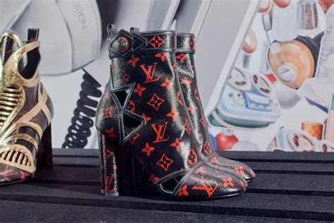 red bottom boots louis vuitton|louis vuitton fuzzy boots.